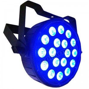 Cañon Alto Poder 18 Leds 3w Rgb Dmx Luz Disco Dj