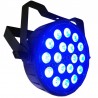 Cañon Alto Poder 18 Leds 3w Rgb Dmx Luz Disco Dj