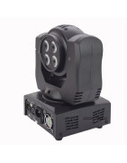 4 Cabeza Movil Led Wash Spot Rgbw Robotica Dmx Luz Dj D...