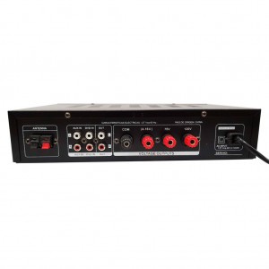 Amplificador 70v 120v p/transformador bluetooth USB