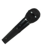 Microfono De Mano Alambrico Dinamico Cuerpo Metal Con C...