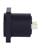 Conector Speakon Hembra Jack Tipo Neutrik 4pin cuadrado