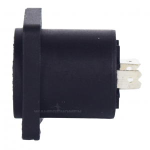 Conector Speakon Hembra Jack Tipo Neutrik 4pin cuadrado