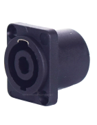 Conector Speakon Hembra Jack Tipo Neutrik 4pin cuadrado