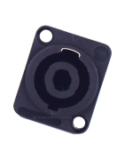 Conector Speakon Hembra Jack Tipo Neutrik 4pin cuadrado