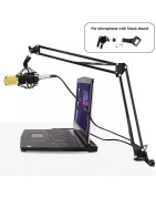 Soporte Brazo Micrófono Condensador Estudio Grabacion B...
