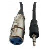 Cable Xlr Hembra A Plug 3.5 Balanceado 2.5 Mts