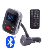 Transmisor Fm Bluetooth Sd Aux Usb M Libres Coche Carga...