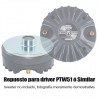Diafragma 51mm Repuesto Driver agudo de 2 pulgadas
