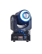Cabeza Movil Led robotica Dmx prisma fijo aro led