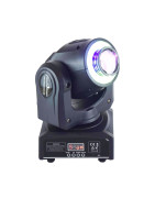 Cabeza Movil Led robotica Dmx prisma fijo aro led