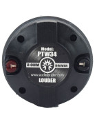 Tweeter Driver 34mm Agudos Titanio Rosca Alto Poder Pie...