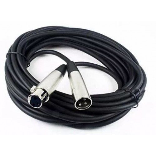 Cable 10 Metros Xlr Ó Dmx Jack Canon A Macho Canon Micr...