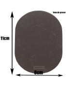 Espejo p luz scaner winner o intimidator ovalado 8x11cm