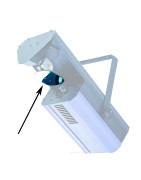 Espejo p luz scaner winner o intimidator ovalado 8x11cm