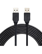 Cable Extensión Usb Macho A Macho De 1.2m