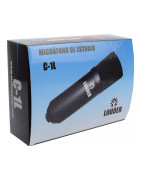 Microfono Condensador De Estudio C1 Xlr Louder Con Estu...