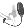 Brazo +filtro Anti Pop + Shockmount Araña Metalico Microfono