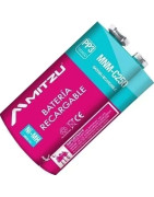 Pila Recargable 9v 250mah Cuadrada Pp3 Ni-mh Bateria