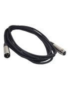 Cable 8 Metros Xlr Ó Dmx Jack Canon A Macho Canon Micro...
