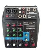 Interfaz Interface De Audio Usb Bluetooth Mezcladora 4 ...