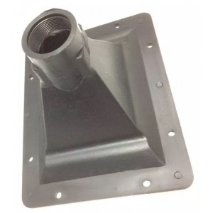 2pz Difusor De Plástico Cuadrado 19.5cm Ancho 15.5 Cm A...