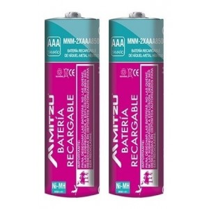 Paquete De 10 Pilas Recargables Aaa O Triple A 1.2v 850 Mah