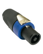 Plug Macho Speakon Tipo Neutrk 4 Vias Alta Calidad Cone...