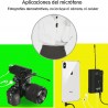 Micrófono Inalambrico solapa UHF p Celular o camara