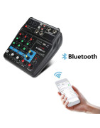 Kit Microfono de estudio + Mezcladora interface + Cable