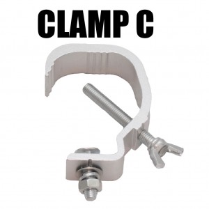 4pz Clamp Hamburguesa Gancho Para Luces aluminio