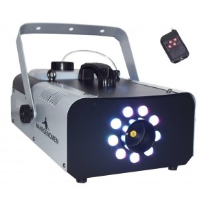 Maquina De Humo 1500w Inalámbrica Leds Rgb Alto Poder Flujo