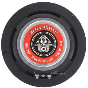 Bocina 5 1/4 Pulgadas Medios woofer suspension