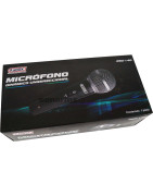 Microfono De Mano Alambrico Dinamico Cuerpo Metal Con C...