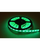 Tira De Led 5050 Verde Rollo 300 Leds Exterior De 5 Met...