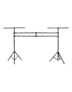 Stand Luces Porteria Estructura Uniones De Metal Uso Ru...
