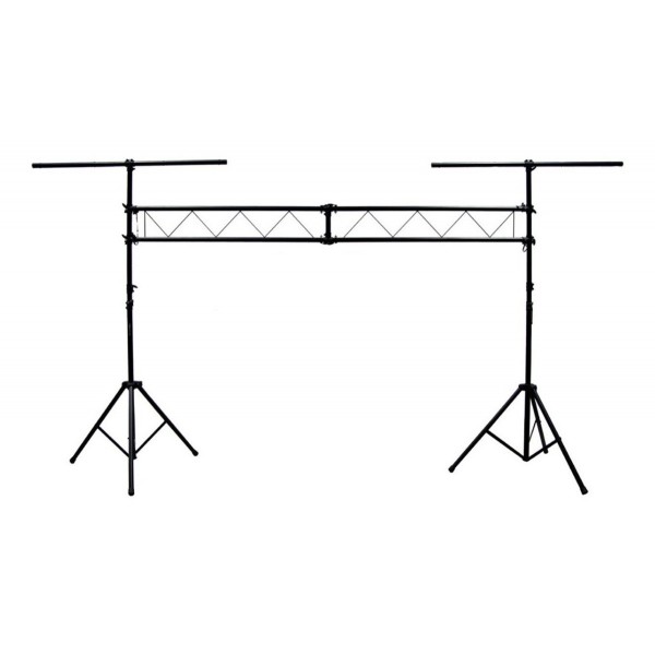 Stand Luces Porteria Estructura Uniones De Metal Uso Rudo