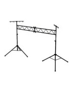 Stand Luces Porteria Estructura Uniones De Metal Uso Ru...