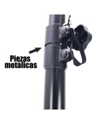Stand Luces Porteria Estructura Uniones De Metal Uso Ru...