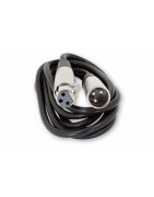Cable Xlr Microfono O Luces Dmx Jack Canon A Plug Canon...