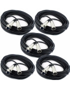 5 Cable Jack Canon A Plug Canon 6 Metros Xlr Micro O Dm...