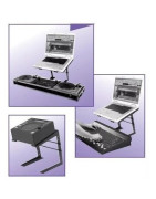 Base Stand Para Laptop De Metal Portatil Para Controlad...