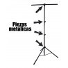 Tripie Soporte Luces T Disco Stand Acero Sonido Estruct...