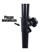 Tripie Soporte Luces T Disco Stand Acero Sonido Estruct...