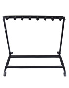 Atril Base Tripie Para 7 Guitarras Stand Bajos Portatil