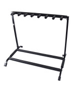 Atril Base Tripie Para 7 Guitarras Stand Bajos Portatil