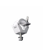 Clamp Hamburgesa Metal 1 1/4 Para Luces Led Dj Estructu...