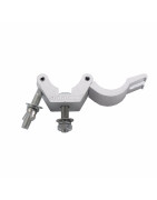 Clamp Hamburgesa Metal 1 1/4 Para Luces Led Dj Estructu...