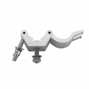 Clamp Hamburgesa Metal 1 1/4 Para Luces Led Dj Estructu...