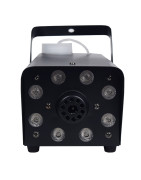Maquina De Humo Inalámbrica Leds Rgb Elegible Alto Flujo